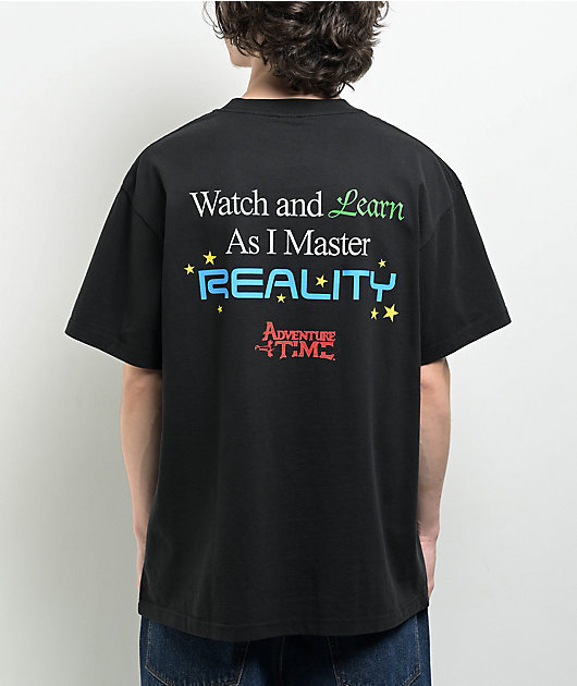 Adventure Time x Welcome Reality Black T-Shirt