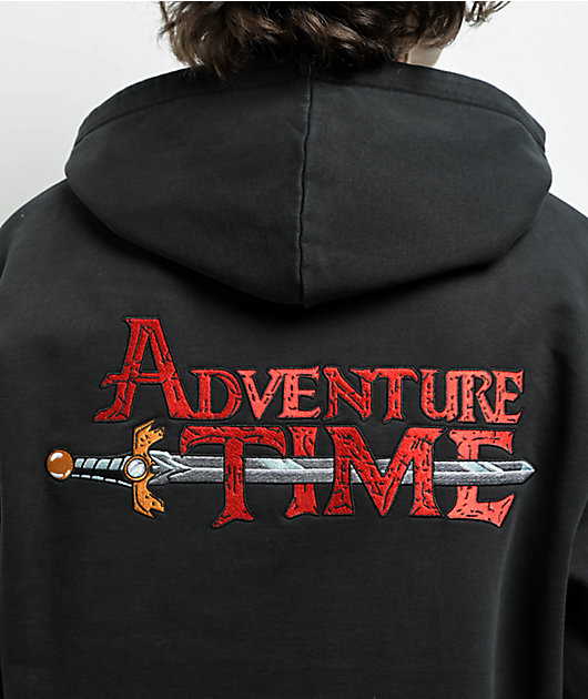 Adventure Time x Welcome Ricardio Black Hoodie