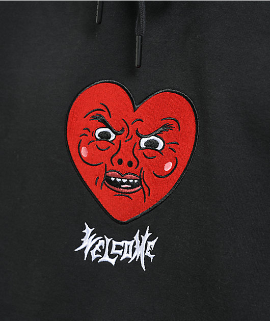 Adventure Time x Welcome Ricardio Black Hoodie