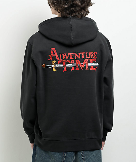 Adventure Time x Welcome Ricardio Black Hoodie
