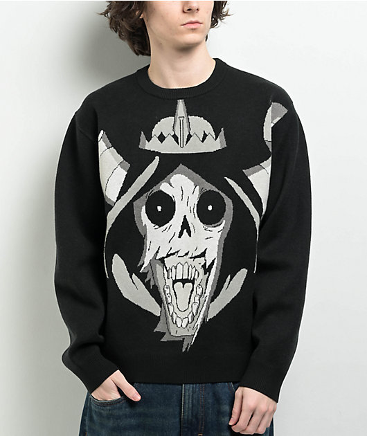 Adventure Time x Welcome The Lich Black Sweater | Zumiez