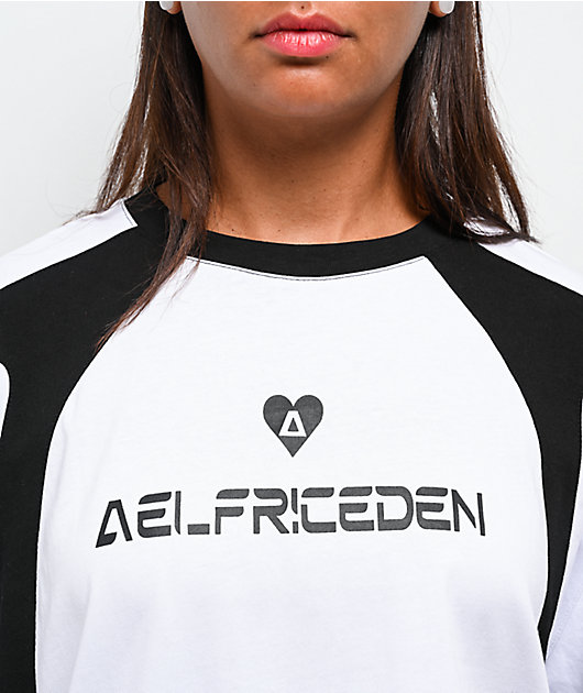 Aelfric Eden Segmentation Patchwork White T-Shirt | Zumiez