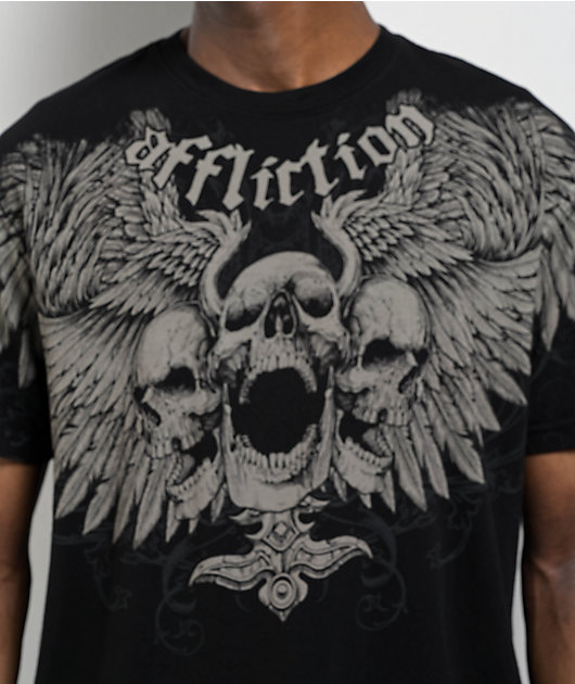 Afflicition Desperation Black T-Shirt | Zumiez