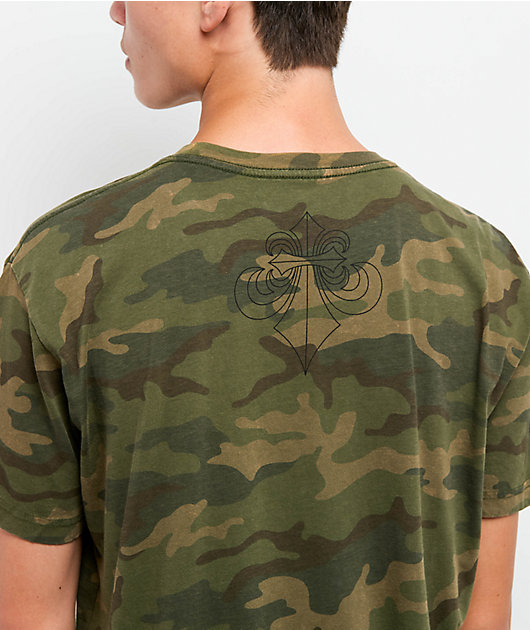 Affliction Black Night Green T-Shirt