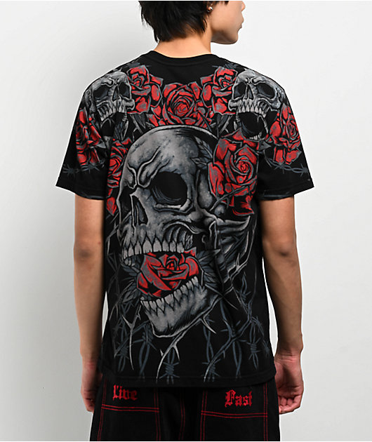 Affliction Bloodletter Black T-Shirt