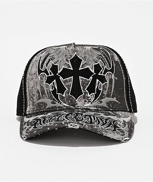 Affliction Cauterized Stone Trucker Hat | Zumiez