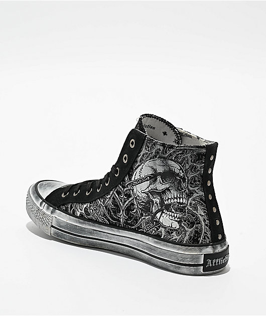 Affliction Collapse Black & Grey Shoes