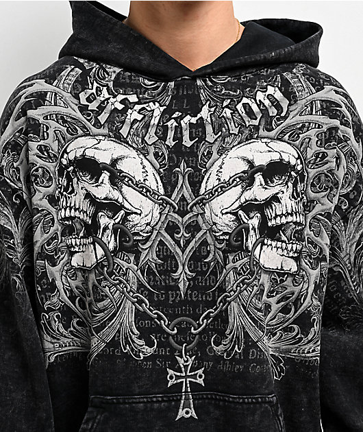 Affliction Collapse Black Hoodie | Zumiez