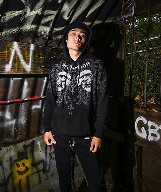 Affliction Collapse Black Hoodie