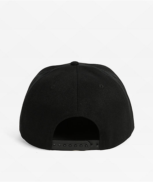 Affliction Collapse Black Snapback Hat