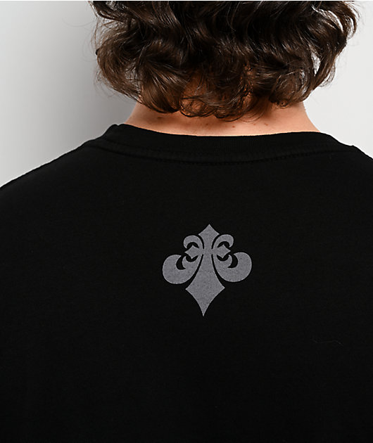 Affliction Dark Attack Black T-Shirt 