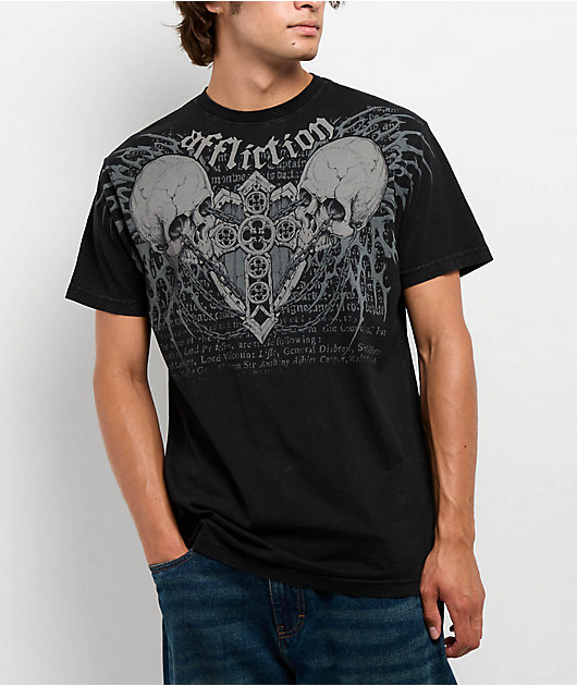 Affliction Dominion Black T-Shirt
