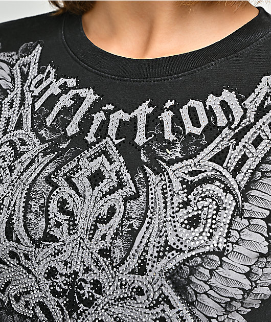 Affliction Eternal Throne Black T-Shirt