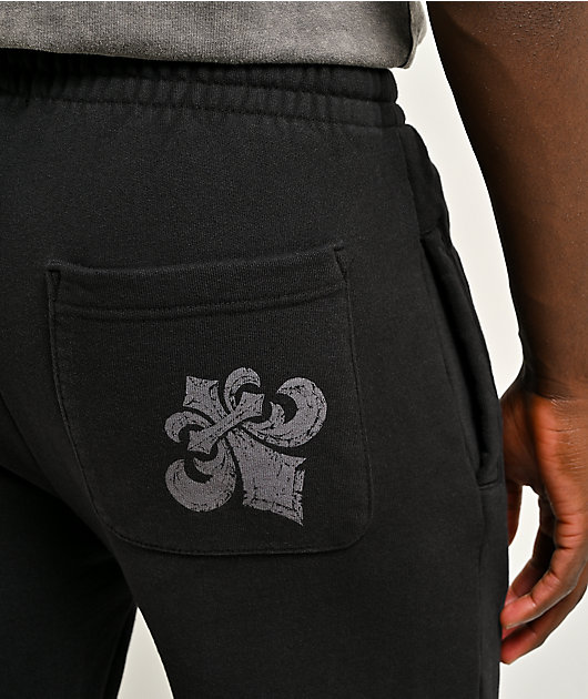 Affliction Gate Black Sweatpants