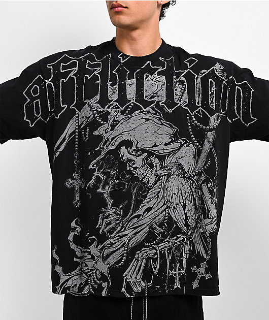 Affliction Ghost Fever Black T-Shirt