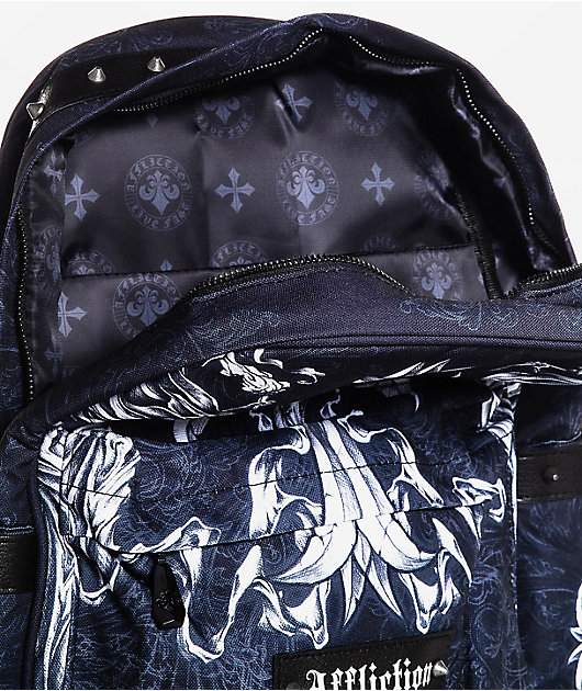 Affliction Jump Black Backpack