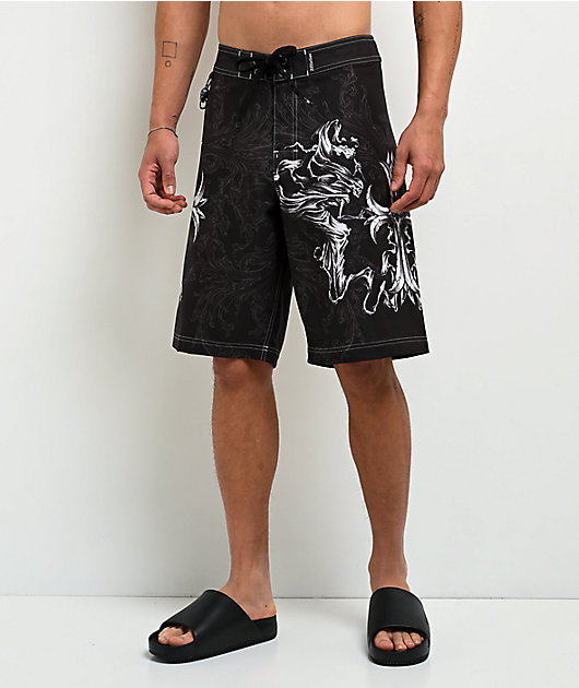 Affliction Jump Black Board Shorts