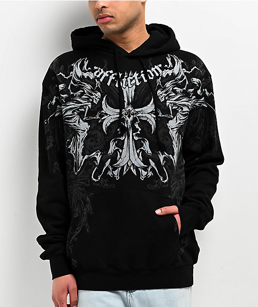 Affliction hooded newest jacket