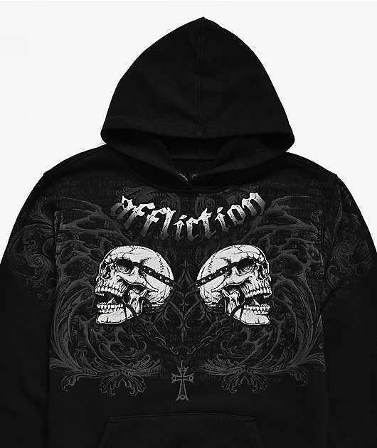 Affliction Kids Collapse Black Hoodie