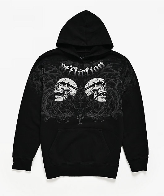 Affliction Kids Collapse Black Hoodie