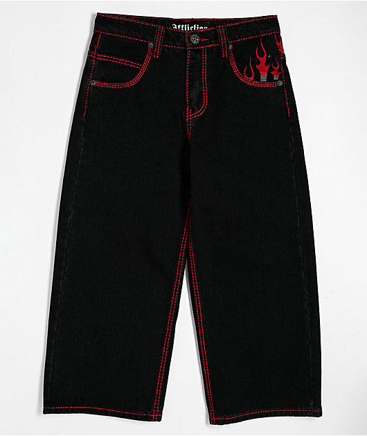 Affliction Kids Flameful Faith Black Jeans