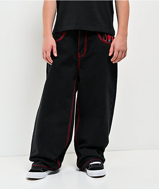 Affliction Kids Flameful Faith Black Jeans