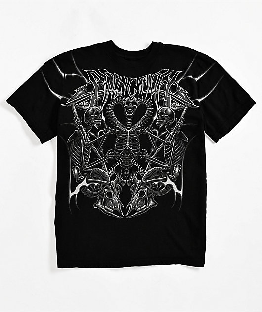 Affliction Kids Imperial Beast Black T-Shirt