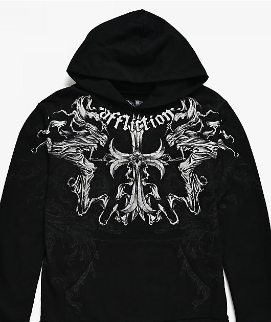 Affliction Kids Jump Black Hoodie