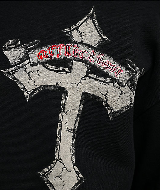 Affliction Live Fast Black Zip Hoodie