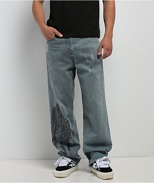 Affliction Mechanic Dark Wash Jeans