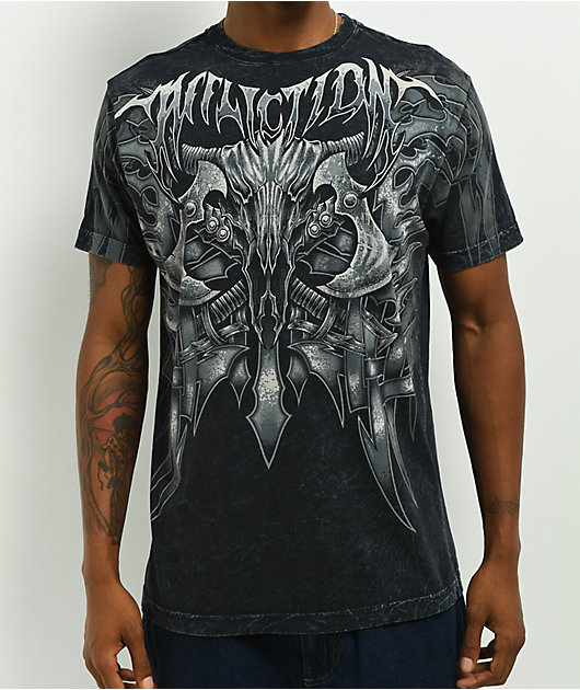 Affliction Nordic Frost Black T-Shirt
