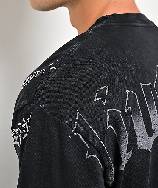 Affliction Obsidian Black Long Sleeve T-Shirt