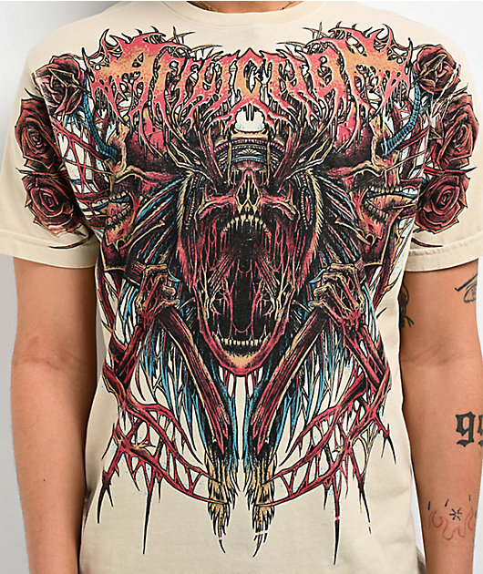 Affliction Pale Sky Tan T-Shirt