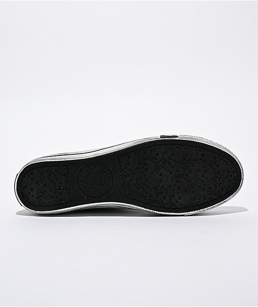 Affliction Phantom Fire Black, Grey & Red Shoes