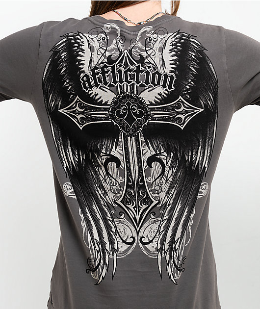 Affliction Promised Grey T-Shirt