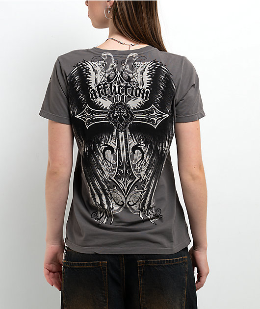 Affliction Promised Grey T-Shirt