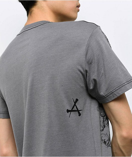 Affliction Repent Grey T-Shirt