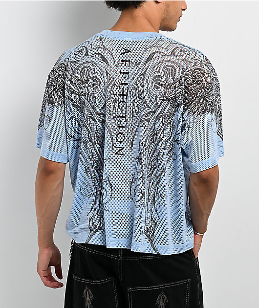 Affliction Saint Peter Blue Jersey