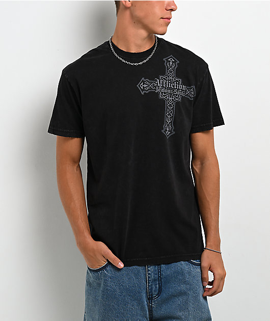 Affliction Seeker Black T-Shirt