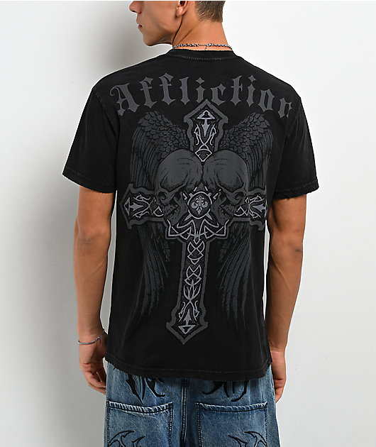 Affliction Seeker Black T-Shirt