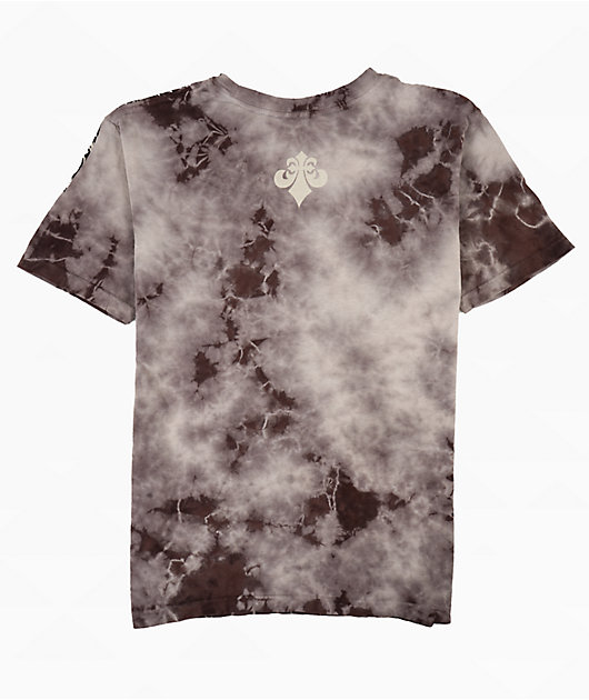 Affliction Skeleton Lilac Burnout T-Shirt