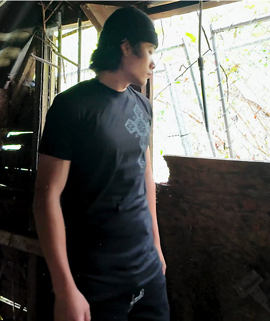 Affliction Spiker Reflective Black T-Shirt video