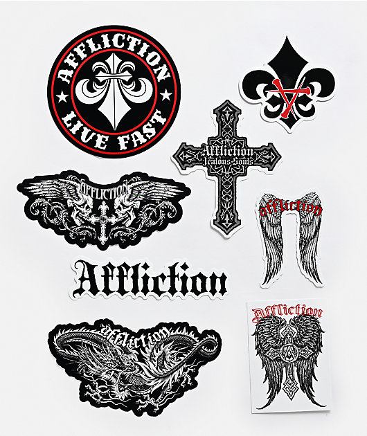 Affliction Sticker Pack #1
