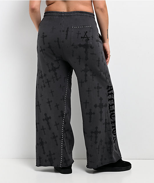 Affliction Stone Grail Grey Sweatpants