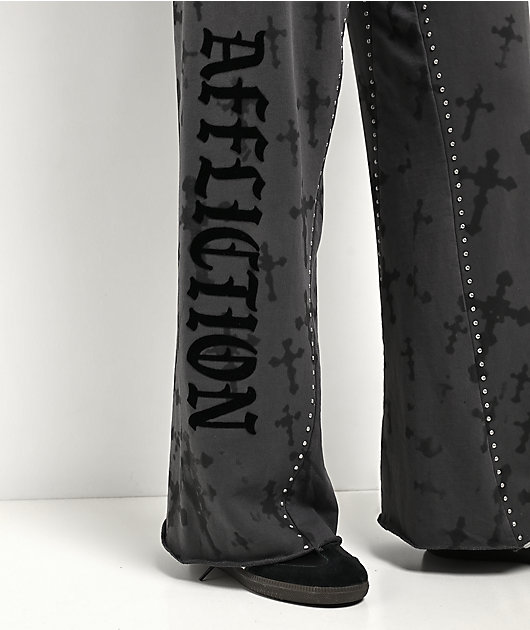 Affliction Stone Grail Grey Sweatpants