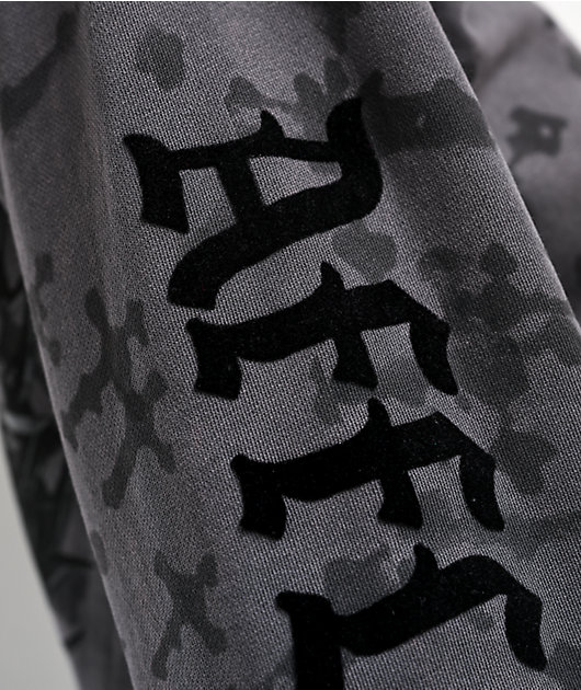 Affliction Stone Grail Grey Zip Hoodie