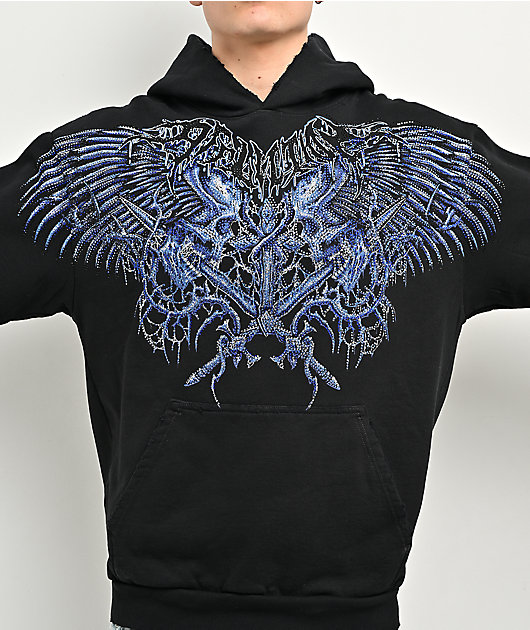 Affliction Toxic Wrath Black Hoodie