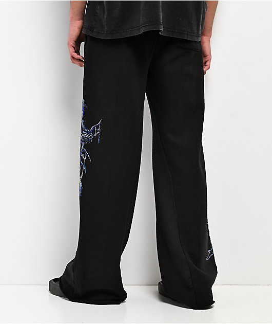 Affliction Toxic Wrath Black Sweatpants | Zumiez