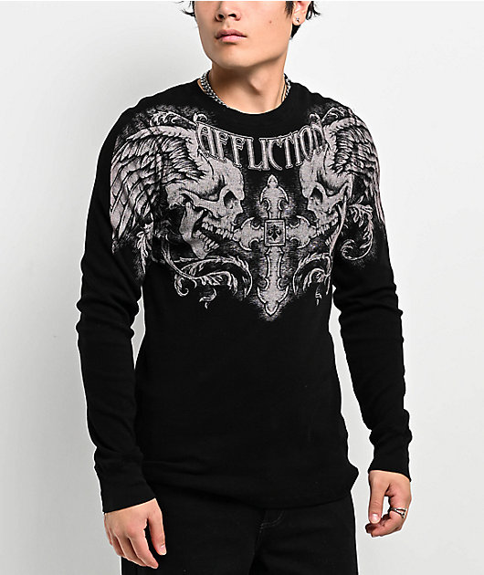 Affliction thermal hotsell shirts for men