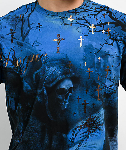 Affliction x Rogue Dark Angel 2fer Long Sleeve T-Shirt